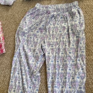 Roller Rabit Purple Pajama Pants